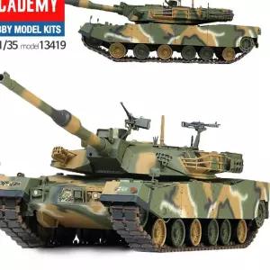 프라모델419 대한민국 K1A2 주력전차 탱크 밀리터리 아카데미 조립 z-WFHW9E3