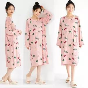 [만리픽] 면피치 캐릭터 원피스 잠옷 홈룩