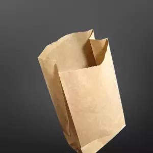 실속형 크라프트 각대 종이봉투 15X26cm+9cm 100매 포장지 베이커리봉투 베이킹포장 1164D