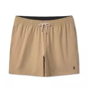 폴로 랄프 로렌 POLO RALPH LAUREN 14.6cm 트래블러 클래식 스윔 트렁크 베이지 카