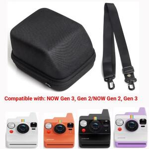 [호환품]인스탁스 호환 보호 케이스한 카메라 가방 폴라로이드 Now/Go/Flip Gen2/3 쉘 보관 범용