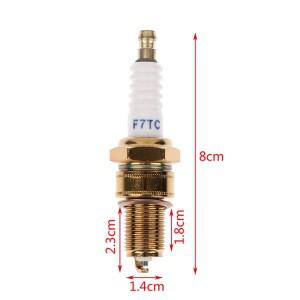 점화 플러그 F7TC 발전기 잔디 깎는 기계 트랙터 로토틸러 워터 펌프 이동 카트 농장 부품
