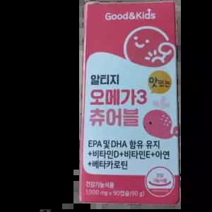 굿앤키즈 맛있는 오메가3 츄어블