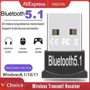 PC 노트북 마우스 키보드 태블릿 전화 프린터 게임 스피커 무선 송신 수신기 용 미니 USB 블루투스 5.1 동
