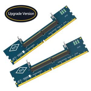 2PCS 노트북 DDR5 RAM-SO U-DIMM 데스크탑 어댑터 카드 메모리 테스터 SO DDR5-DDR5 변환기 6층 PCB 디자인