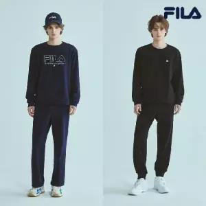 (신세계단독)휠라(FILA) 코튼 테리 셋업 2세트(남성)