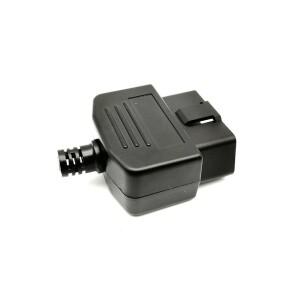 OBD2 16Pin 커넥터 남성 플러그 180 전송 어댑터 자동차 액세서리 도구