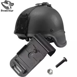 전술 Mich 헬멧 NVG 마운트 키트 나이트 비전 고글 Rhino 어댑터 고정 스트랩 브래킷 거치대 PVS7 PVS14 액