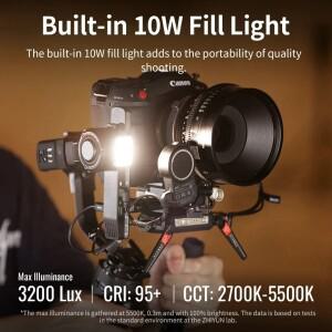 ZHIYUN Crane 4 3축 핸드헬드 짐벌 카메라 스테빌라이저 터치스크린 인물 촬영 (소니호환 니콘 캐논 호환
