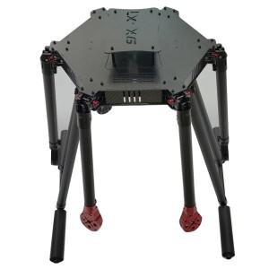 플라이룬 6축 우산형 접이식 멀티콥터 UAV 옥토프터 드론 풀세트 헥사콥터 항공기 키트 타로