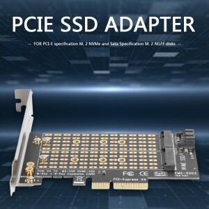 어댑터 확장 카드 M+B 키 M.2 NVME SSD-PCIE SATA 가정용 컴퓨터 안전 부품(2230 2242 2260 2280)