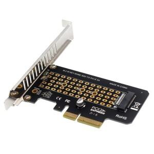 M.2 NVME SSD-PCIe 4.0/3.0 X4 어댑터 카드(2280/2260/2242/2230 SSD용 최대 32Gbps PCI-E GEN4)