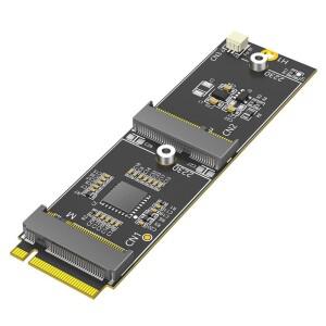 L22A-M. 2개의 Nvme를 듀얼 M.2 어댑터 카드로 연결하는 카드 Pcie 버스 Wi-Fi/블루투스 및 포트용 추가 슬