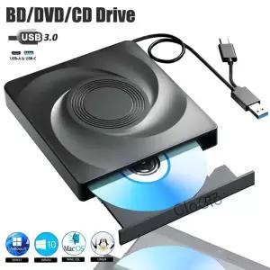 노트북 PC용 외장 드라이브 BD CD DVD 읽기 및 쓰기 휴대용 플레이어 광학 USB 3.0 버너