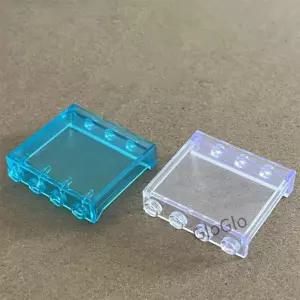 10PCS 패널 블록 1x4x3 도트 창문 벽 집 건축 액세서리 DIY 벽돌 부품 선물