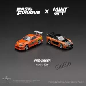 MINIGT 1/64 수프라 BOMEX 마쓰다 RX-7 베일사이드 포춘 패스트 앤 퓨리어스 브라이언 오코너 (플라스틱