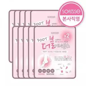SOFLISSE 풋 더블 에센스 마스크 10매 / 수족냉증 발관리 2459942