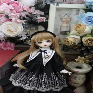 1/4 1/6 1/3 BJD Sphere Joint Doll Dress Costume Maid Clothes Up Princess Head and Body Not Included