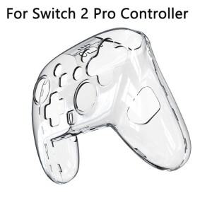 [호환품]스위치 2 프로 컨트롤러용 투명 PC 커버 초슬림 보호 케이스 게임패드 게임 액세서리