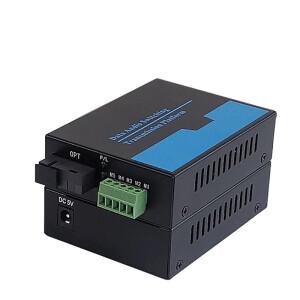 RS485-광섬유 모뎀 단일 모드 SC 20km RS485-이더넷 광섬유 변환기 RS232 RS422.