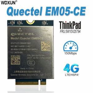 LTE 고양이 4 4G 모듈 EM05-CE 5W10V25794 레노버 호환 ThinkPad X1 탄소 8/9th P1 익스 Gen T14 T15 L14 2