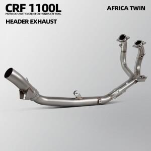 혼다 호환 CRF1100 어드벤처 스포츠 DTC -2026 모터사이클 배기 헤더 튜브 키트용 아프리카 트윈