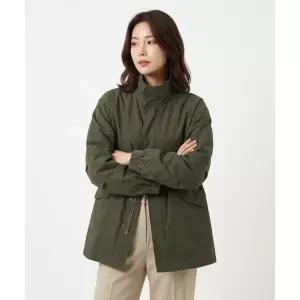 MOOD INSIDE WOMAN (woman) 스탠 하이넥 하프 야상_2Color