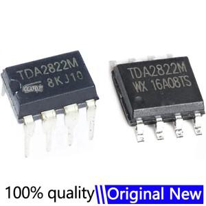 듀얼 저전압 전력 증폭기 IC  TDA2822M DIP8 SOP8 로트당 10 개