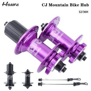 [호환품]HASSNS CJ 노이지 큐브 36홀 32홀 MTB 허브 자전거 리어 호환 100/135MM 프리허브 12 11 10 9 8 7