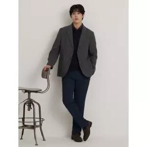 [백화점정품] 빈폴 BEANPOLE MEN 리넨 멜란지 자켓 재킷 - 애쉬 BC6311C214 YBB713