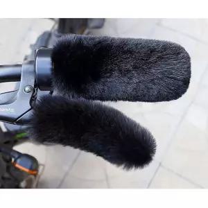 오토바이 방한 퍼 핸들 커버 자전거 스쿠터 겨울 손 보온 방풍 토시