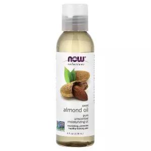 NOW Foods (나우푸드), 솔루션즈, 스위트 아몬드 오일, 무향, 118ml(4fl oz)