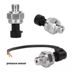 G1/4 DC5V 0-1.2 MPa 압력 센서 트랜스듀서 오일 연료 디젤 가스 물 공기 압력 트랜스듀서 19cm 케이블 포