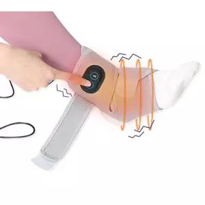 WOOLALA 온열 발목 보호대 USB 풋 워머 진동 기능 3단계 난방