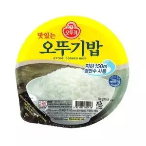 즉석밥 맛있는 오뚜기밥210gX12개 BOX