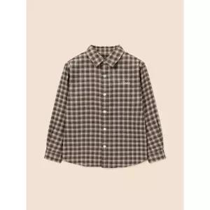 [BEANPOLE KIDS] 클래식 약기모 옴브레 체크 셔츠  베이지 (BI6964U04A)
