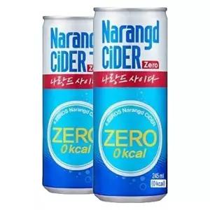 [셀러허브 식품]동아오츠카 나랑드사이다 제로 245ml x 30캔 (53010582)