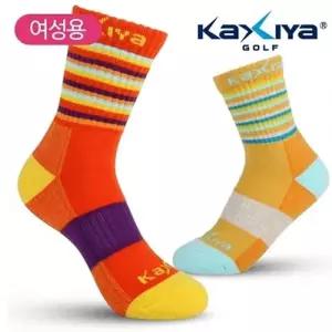 카시야 프리미엄 레인보우 골프_스포츠 양말 여성용