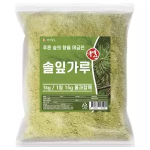 국산 솔잎 분말 가루 1kg 