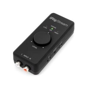 IK iRig Stream 휴대용 모바일 폰 라이브 K 노래 카드 컨버터