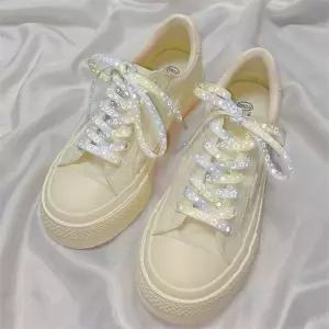 운동화 끈 야광 별달 스니커즈 반사 신발끈 캐주얼 길이 교체 액세서리 달패턴 디자인 러닝화 트렌디