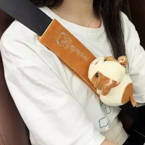 귀여운 캐릭터 인형 안전 벨트 자동차 커버 차량 용품 안전벨트용품 SL3649C