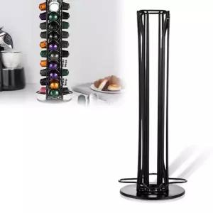 회전형 커피캡슐 보관함 정리대 홀더 디스펜서 40구 기타보관용기 캡슐커피스탠드 LE3FC66