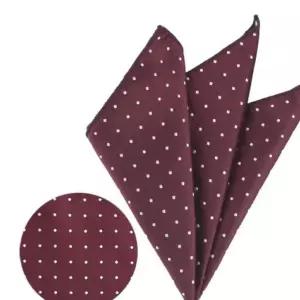 화이트 도트 와인 행커치프 남성의류 악세사리 리즈코 옷도매 남성옷 SLEF79D