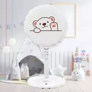 선풍기커버 안녕북극곰 벽걸이 스탠드 선풍기망 덮개 선풍기커버 선풍기안전망 선풍기망