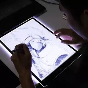 웹툰태블릿 펜 그리기패드 A4그림카피 드로잉태블릿 타블렛 ASA7BB4
