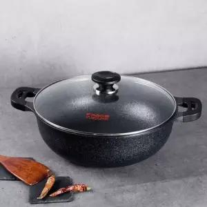 키친아트 골드 실버 웰빙팬 36cm /양면팬/프라이팬