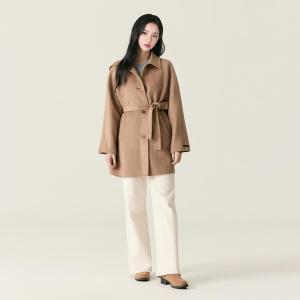 [AK수원점] [로엠] 카라 벨티드 미디코트 RMJHF4VR22