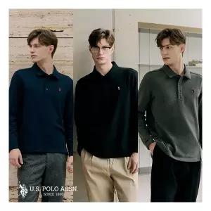 [U.S POLO ASSN.] 25FW 기모카라티 3종 남성