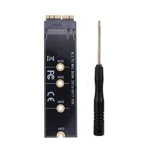 맥북 호환 에어 프로 2013- A1465 A1398 용 12 + 16 핀-NVME M-키 M.2 PCI-E 4.0 SSD 하드 드라이브 어댑터